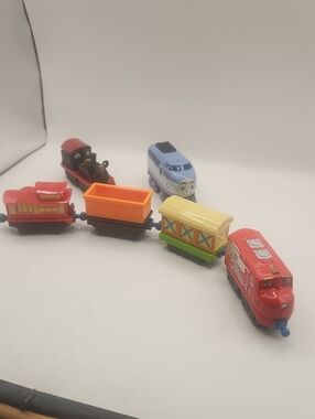 Chuggington Kids Train Cars Set Bundle Of 6 From Toddler TV Show